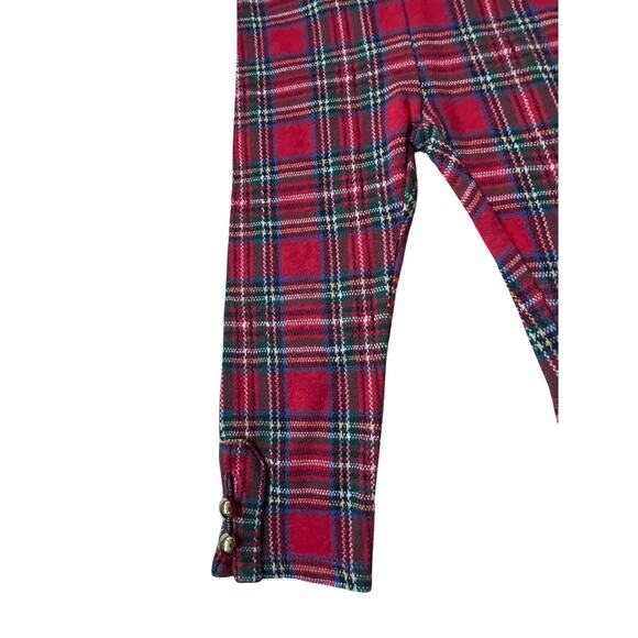Janie and Jack Plaid Embellished Pants Infant Girls Size 12 -18 months - Picture 5 of 6